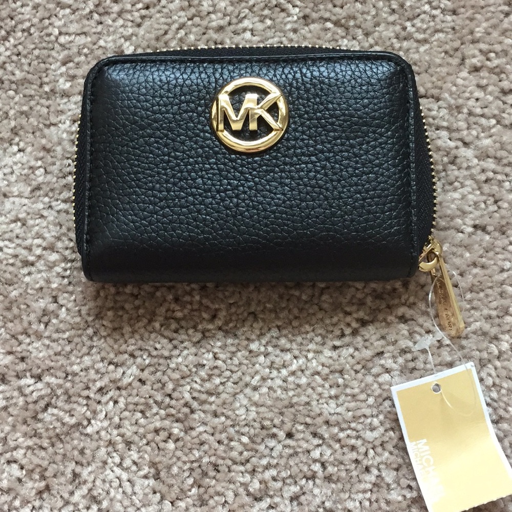 Leather coin case